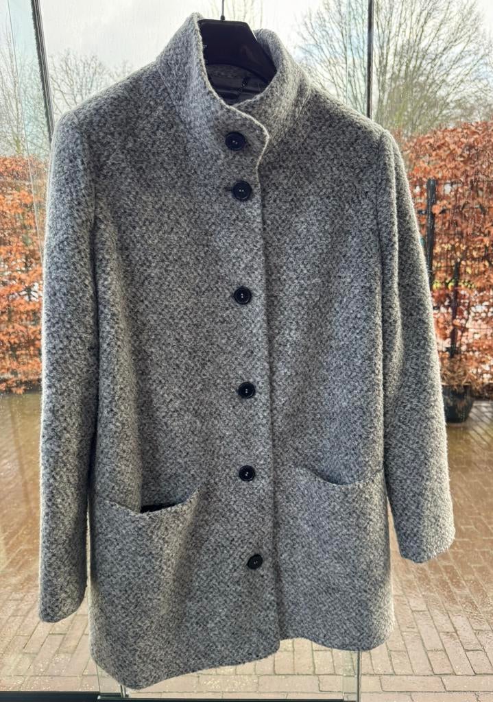 Taifun jas grijs, maat 46, Kleding | Dames, Jassen | Winter, Ophalen of Verzenden, Zo goed als nieuw, Maat 46/48 (XL) of groter