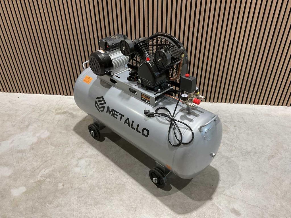 Metallo META-AC200L luchtcompressor nieuw in kist ‼️, Ophalen, Nieuw, 200 tot 400 liter/min, Mobiel