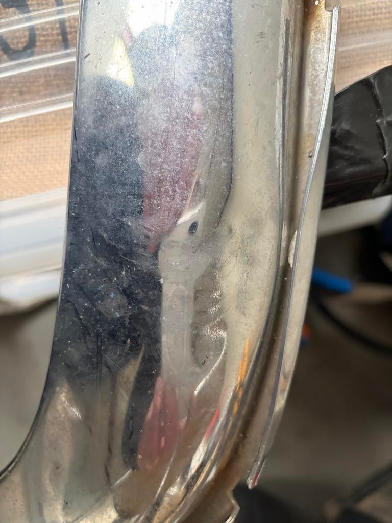 Mercedes.  SL.  W 107.  Bumper deel, Gebruikt, Ophalen of Verzenden, Bumper, Voor