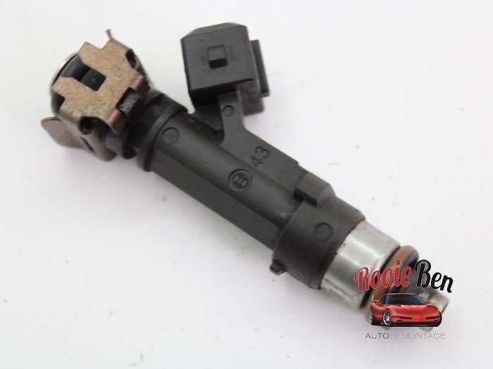 Injector (benzine injectie) van een Opel Astra, Auto-onderdelen, Brandstofsystemen, Opel, Gebruikt, 3 maanden garantie, Ophalen of Verzenden