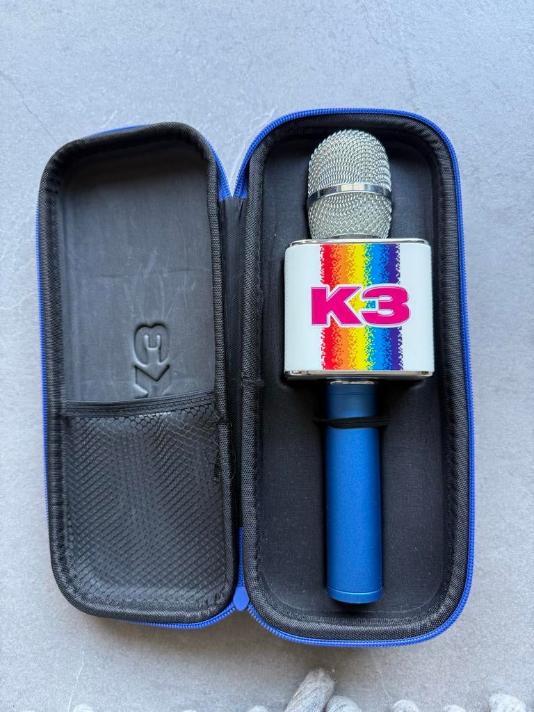 K3 Karaoke Draadloze Microfoon - Nieuwstaat, Ophalen of Verzenden, Zo goed als nieuw, Microfoon(s)