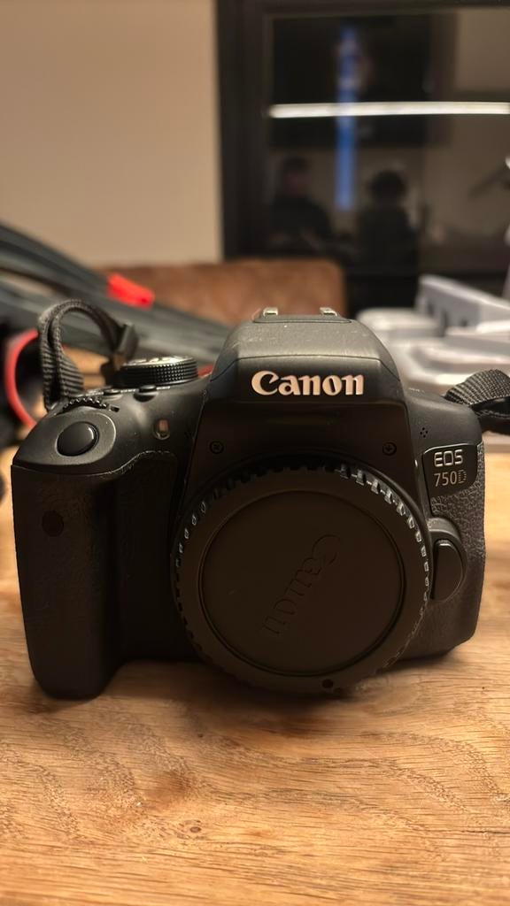 Canon EOS 750D, Audio, Tv en Foto, Fotocamera's Digitaal, Spiegelreflex, Canon, Ophalen of Verzenden, Zo goed als nieuw