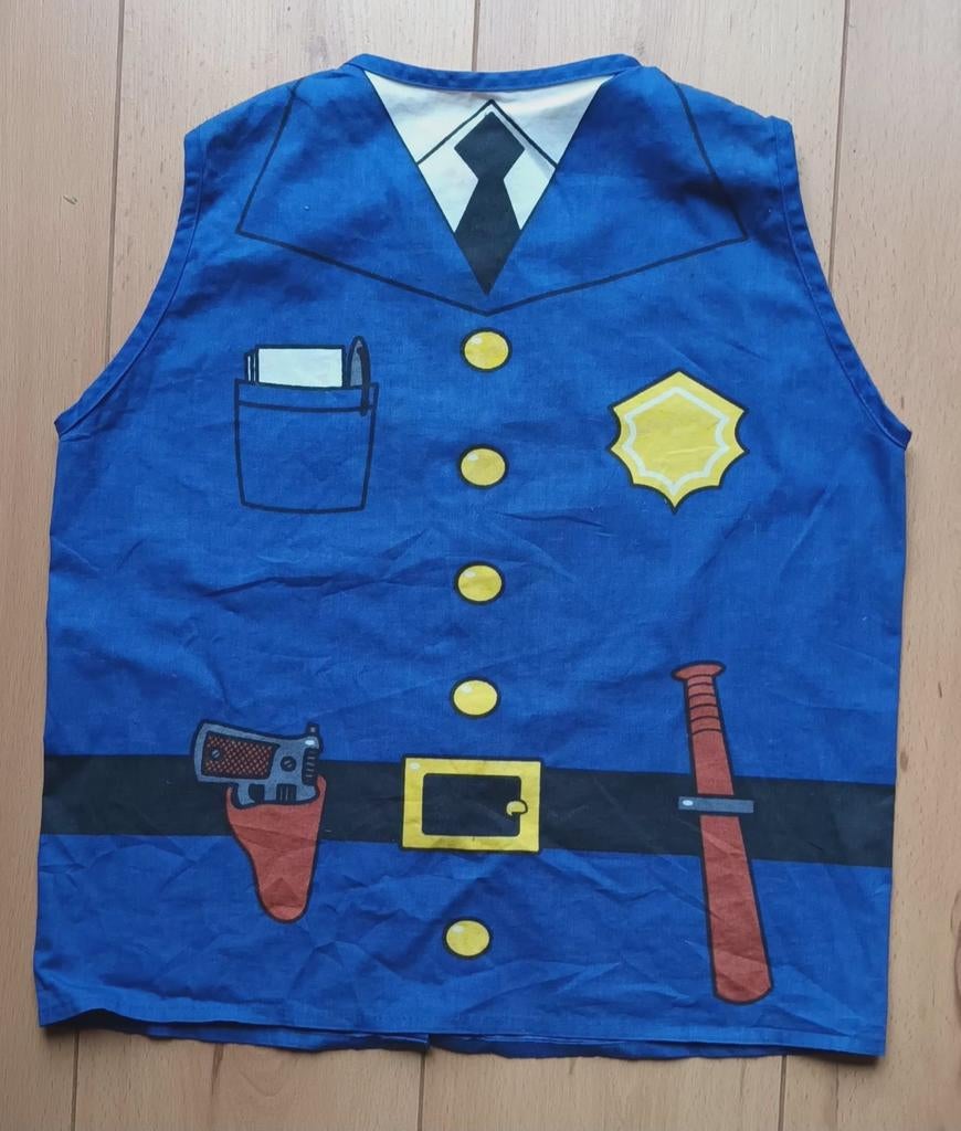 Politie hesje katoen, Kinderen en Baby's, Carnavalskleding en Verkleedspullen, Jongen of Meisje, Ophalen of Verzenden
