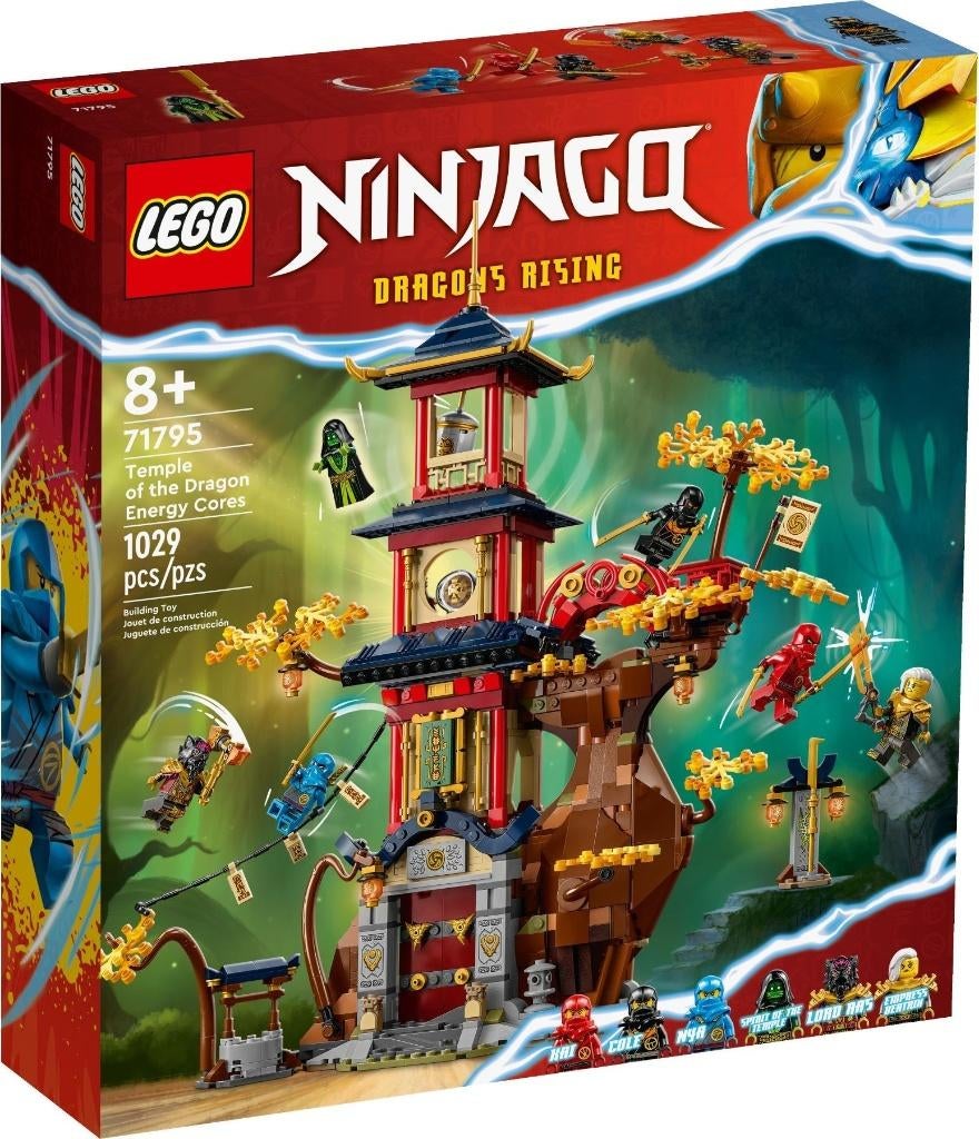 71795 LEGO NINJAGO: Tempel van de drakenenergiekernen, Ophalen of Verzenden, Nieuw, Complete set, Lego