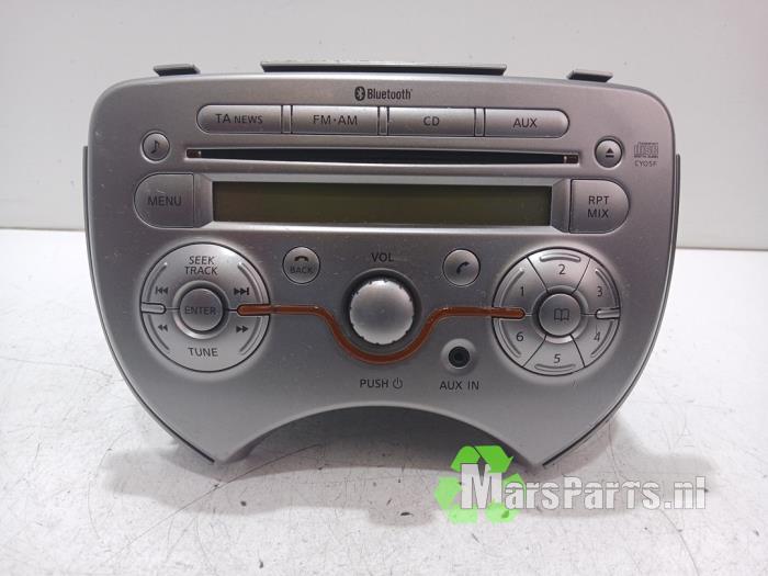 Radio CD Speler van een Nissan Micra, Gebruikt, -, -, Ophalen of Verzenden