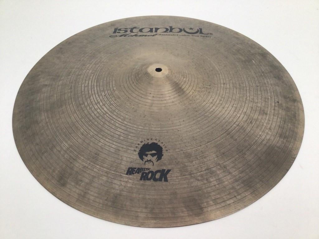 Gebruikte Cymbal Istanbul Mehmet 22" realistic rock carmine, Gebruikt, -, -, Overige soorten