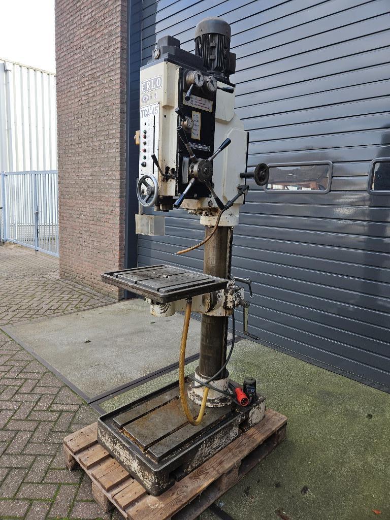 Erlo TCA 45 kolomboormachine tandwiel aangedreven, Ophalen, Gebruikt, Kolomboormachine