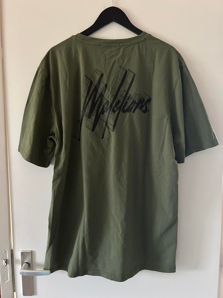 Malelions heren shirt khaki, maat 6XL, Ophalen of Verzenden, Nieuw, Overige maten, Groen