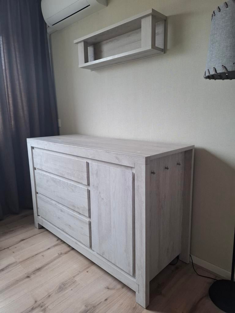 Interbaby commode met bijpassend plankje, Ophalen, Gebruikt, 50 tot 70 cm, 100 cm of meer