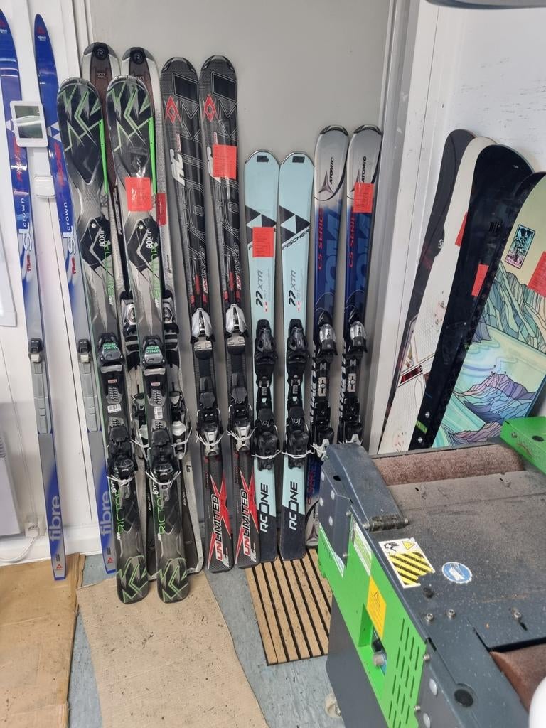 Ski en Snowboard service slijpen en waxen, Sport en Fitness, Skiën en Langlaufen, 160 tot 180 cm, Nieuw, Ski's, Ophalen