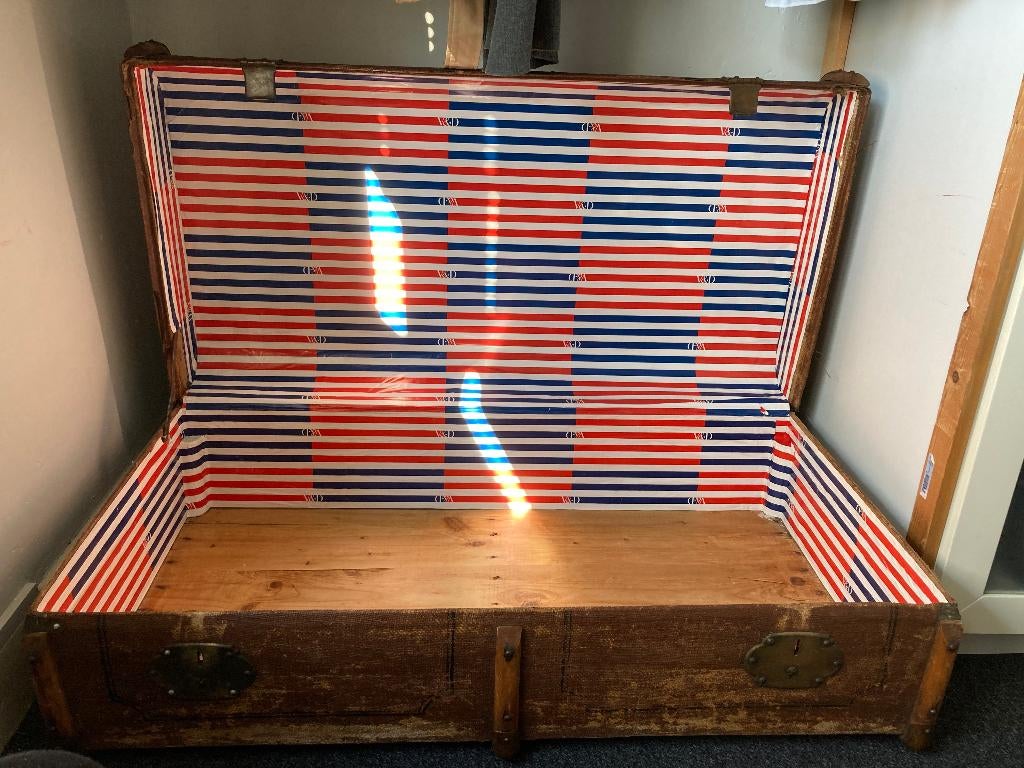 antiek koffer, Antiek en Kunst, Ophalen