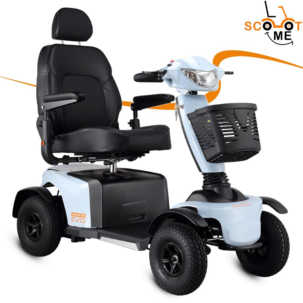 Scootmobiel - Excel Galaxy II EVO 4, -, Nieuw, Ophalen of Verzenden, 36 t/m 45 km