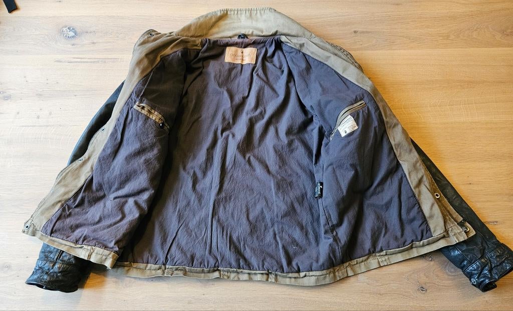 Goosecraft herenjas leer, type 940 - Zeer nette staat, Zwart, Goosecraft, Overige maten, Ophalen of Verzenden