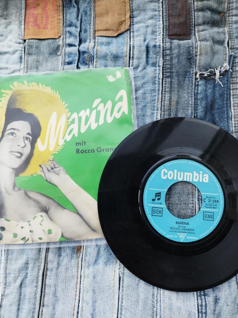 Marina Rocco Granata - Columbia Single, 7 inch, Single, Ophalen of Verzenden, Zo goed als nieuw
