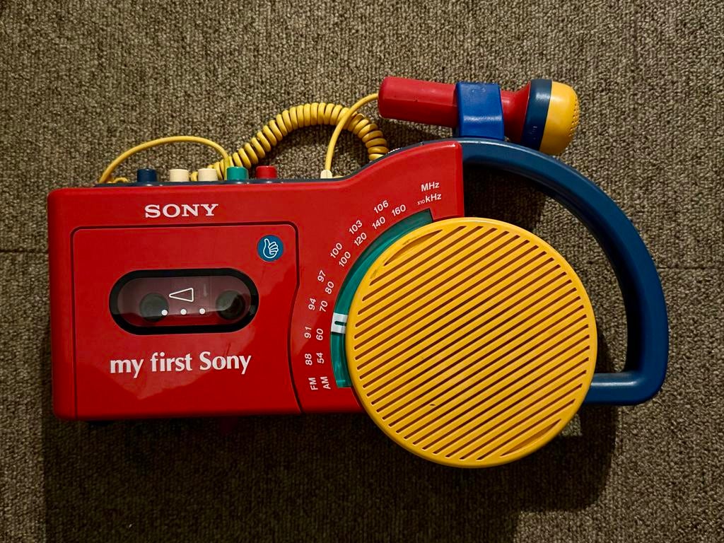 Exclusive My First Sony CFM-2300 Radio Cassette Recorder, Ophalen, Gebruikt, Radio