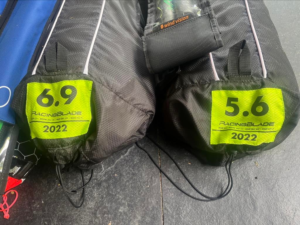 Loft racing blades 6.9/2022, Watersport en Boten, Ophalen of Verzenden, Zo goed als nieuw, Minder dan 250 cm, Plank