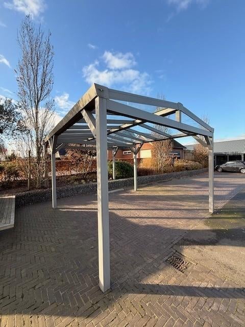 Carport | Glazen dak | Aluminium, Ophalen, Gebruikt, Carport