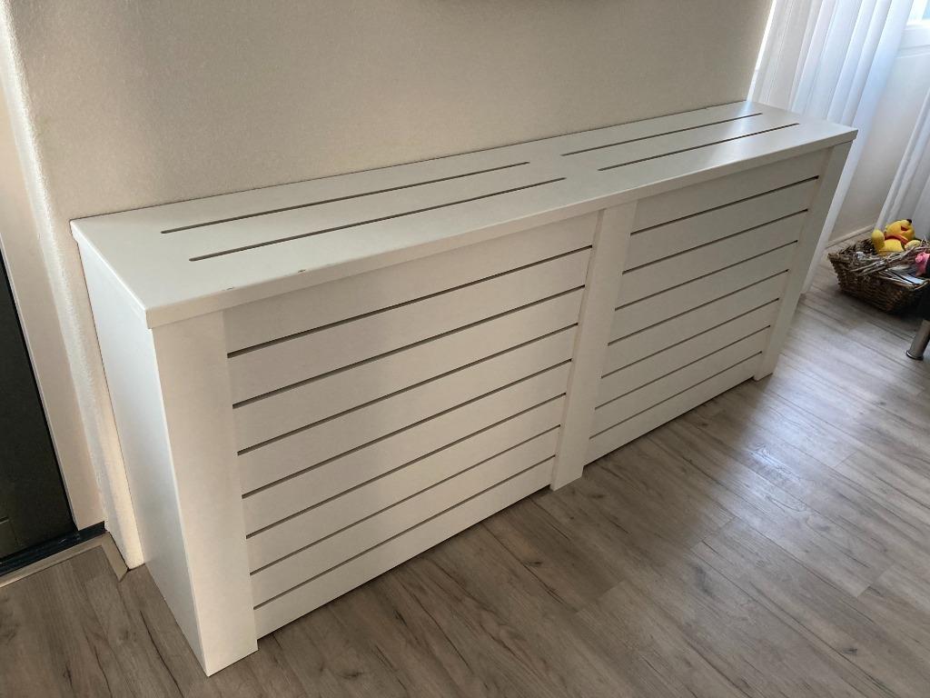 Radiator Ombouw HORIZON (maatwerk meubelmakerij), Timmerwerk of Zaagwerk