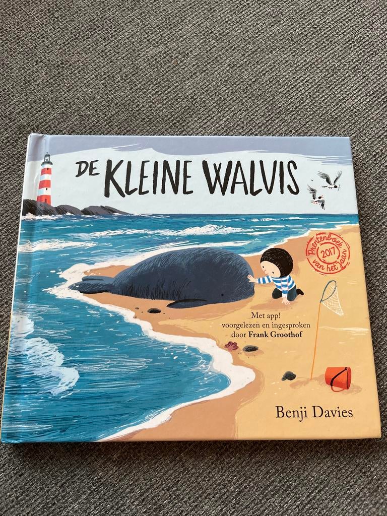 De Kleine Walvis - Benji Davies, Ophalen of Verzenden, Zo goed als nieuw, Prentenboek