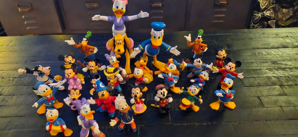 Disney Bullyland Figuren Collectie, Ophalen of Verzenden, Mickey Mouse, Gebruikt, Beeldje of Figuurtje