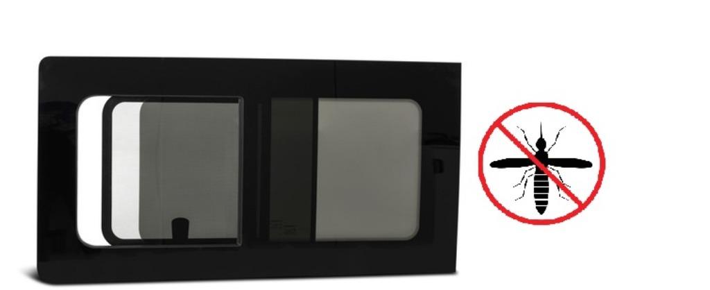 Schuifraam met vliegenhor Volkswagen Transporter T5, T6, Ophalen, -, Volkswagen, -