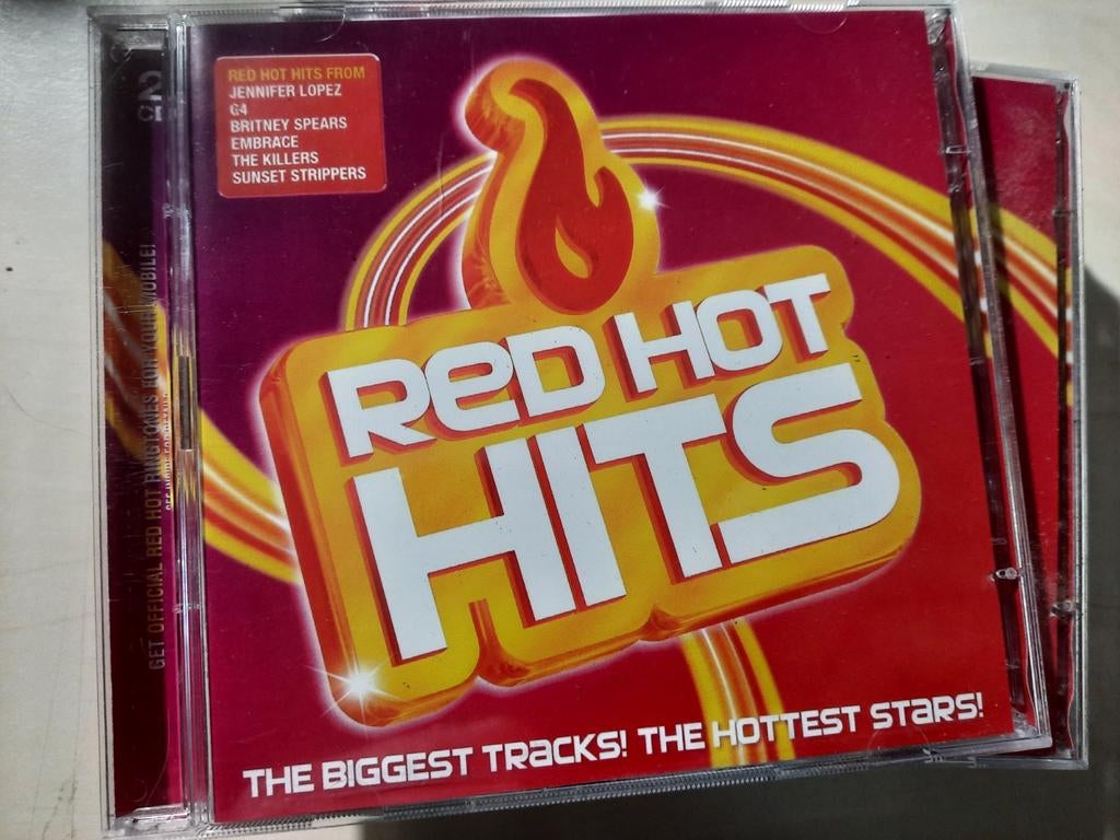 2 cd  RED HOT HITS ( nieuw ) o.a Usher , Elvis , Maroon 5, Ophalen of Verzenden, Pop