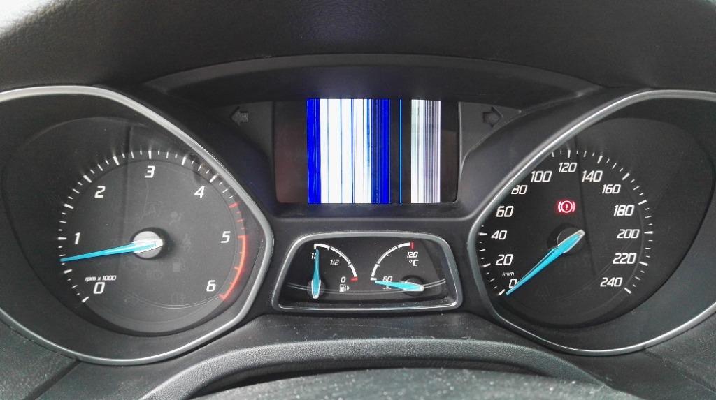 LCD in strepen km teller Ford herstel display, Auto-onderdelen, Ophalen of Verzenden, Gebruikt, Ford