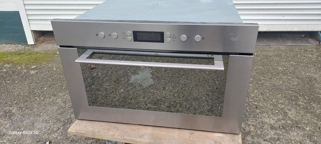 Whirlpool Inbouw Combi oven met magnetron 45 cm, Witgoed en Apparatuur, 45 tot 60 cm, Gebruikt, Euromaxx, Ophalen of Verzenden