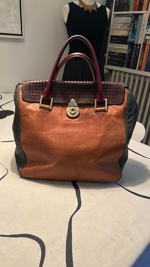 Paul Smith. Laptoptas/weekendtas, 40 tot 60 cm, 30 cm of meer, Bruin, Minder dan 35 cm