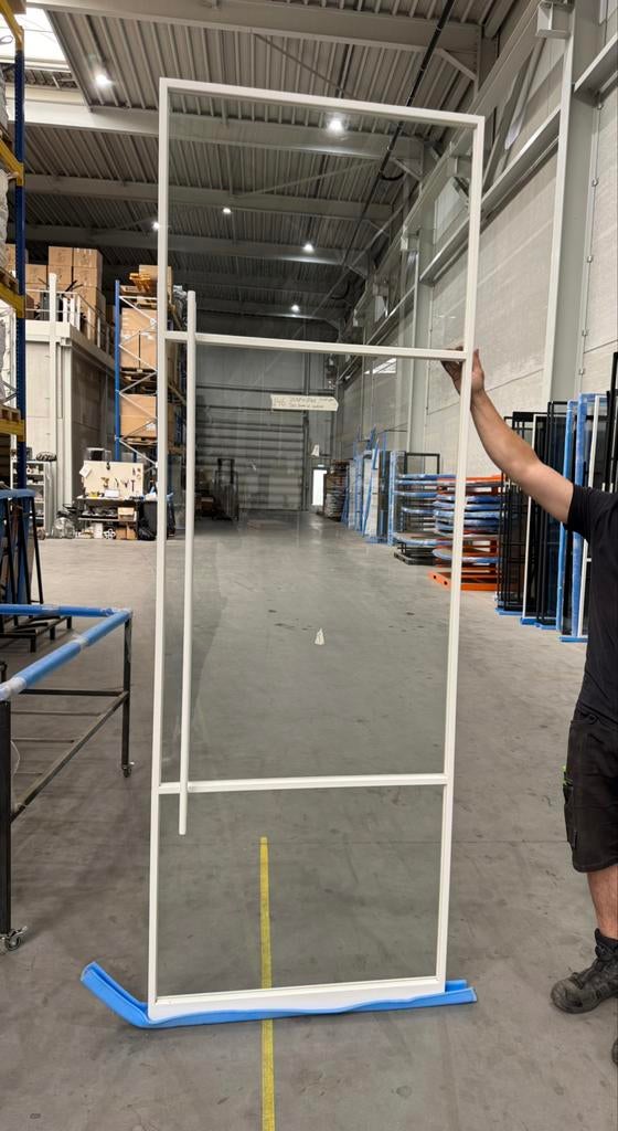 Taatsdeur wit 2638mm x 899mm exacte maat sale *146, 215 cm of meer, Binnendeur, Nieuw, Glas