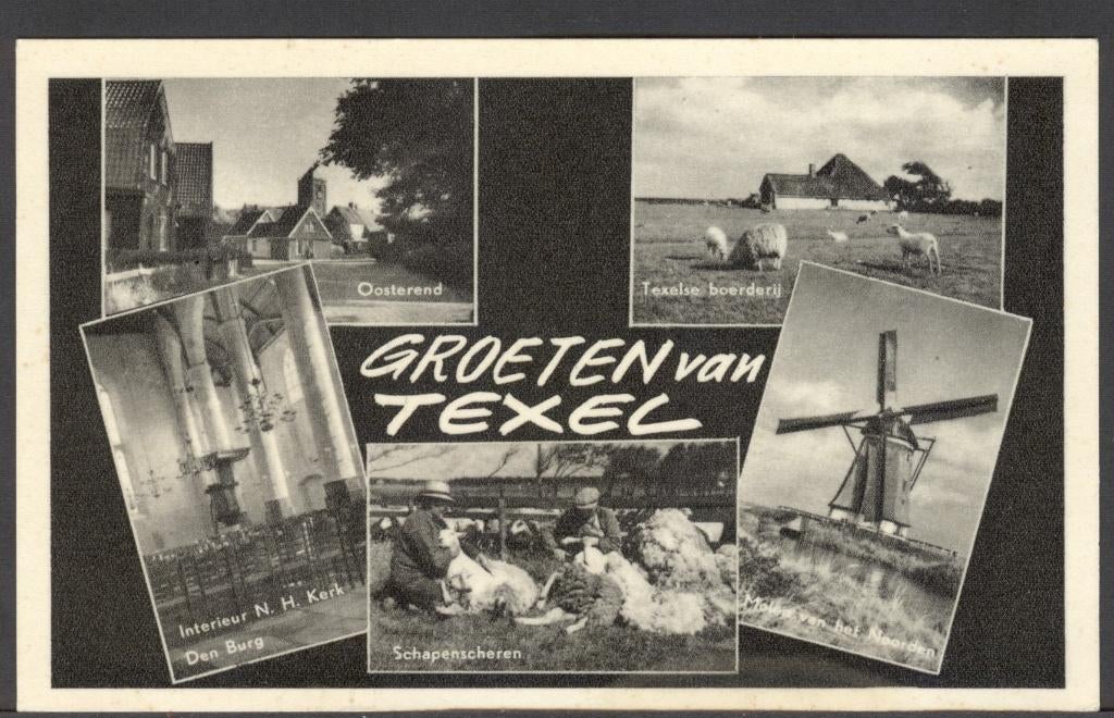 Ansichtkaart; Groeten van Texel, Ophalen of Verzenden, 1980 tot heden, Gelopen, Noord-Holland