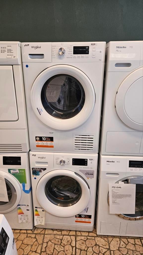 A Merken  setjes wasmachine en Drogers   inc Garantie, Minder dan 85 cm, Ophalen of Verzenden, Zo goed als nieuw, Voorlader
