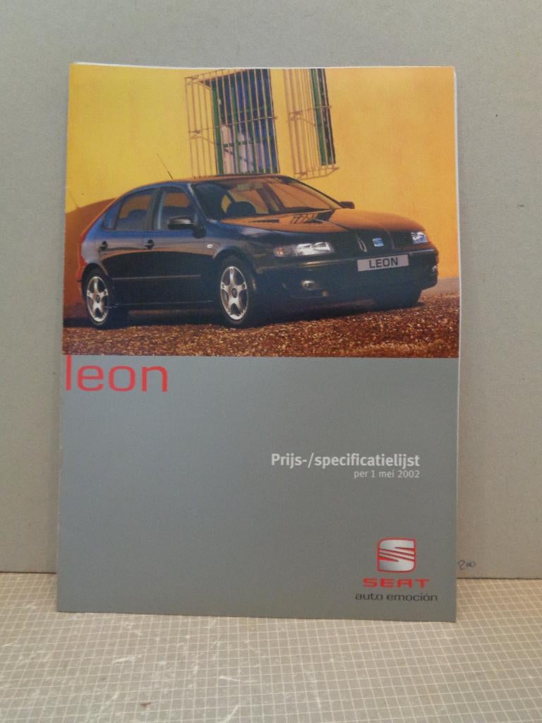 seat leon folder, Ophalen of Verzenden, Zo goed als nieuw, Overige merken