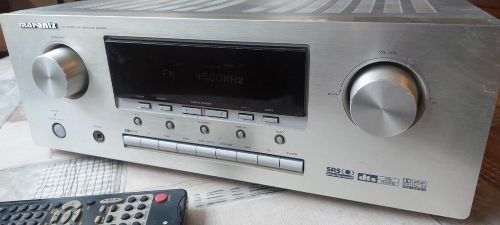 Marantz SR4400 AV Receiver - Zilver, Marantz, Gebruikt, Ophalen of Verzenden, 60 tot 120 watt