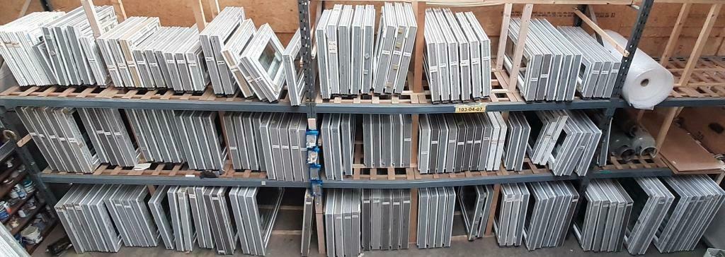 Kunststof kozijn 80x60 80x80 80x90 80x100 80x110 80x120, Doe-het-zelf en Verbouw, Glas en Ramen, Ophalen, 80 tot 120 cm, Nieuw