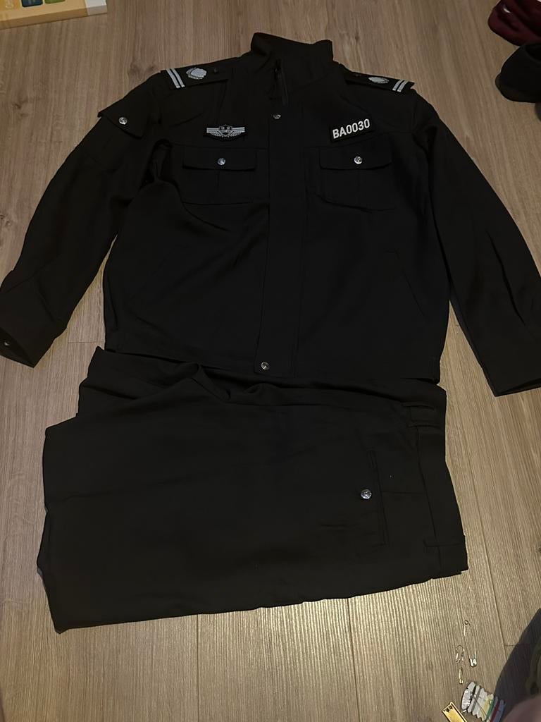 China beveiligers uniform bao an, Ophalen of Verzenden, Landmacht, Nederland, Kleding of Schoenen