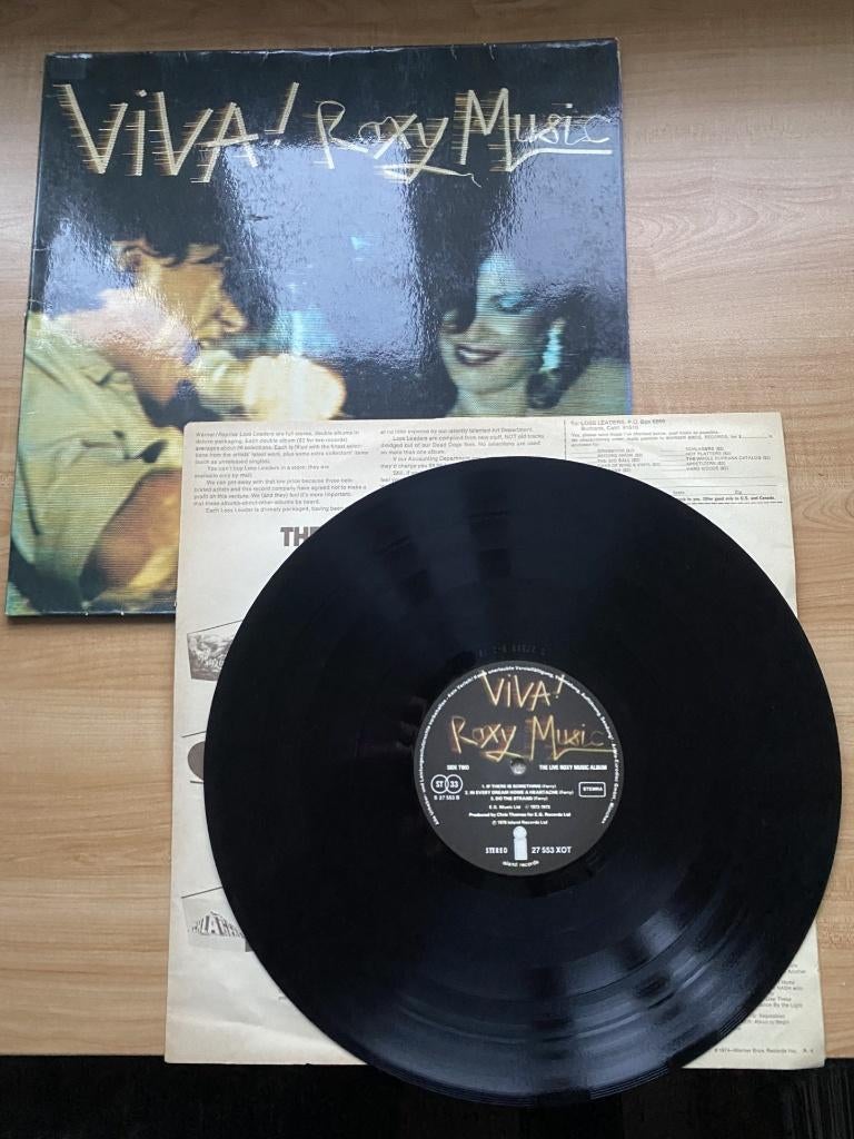 Roxy Music – Viva ! The Live Roxy Music Album, Ophalen of Verzenden, Gebruikt, 12 inch, Poprock