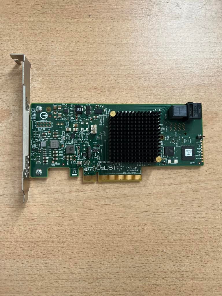 LSI Avago SAS9341-4i MegaRAID Controller, Ophalen of Verzenden, Zo goed als nieuw