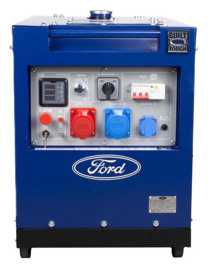 Ford Diesel Generator | Bezorgen mogelijk | Garantie, Doe-het-zelf en Verbouw, Aggregaten, Ophalen, Nieuw, 5 tot 10 kVA, Dieselolie