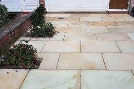 natuursteen tuintegels Chateau Beige Blanc Antique 60x90 cm, Ophalen, Nieuw, Natuursteen, Terrastegels