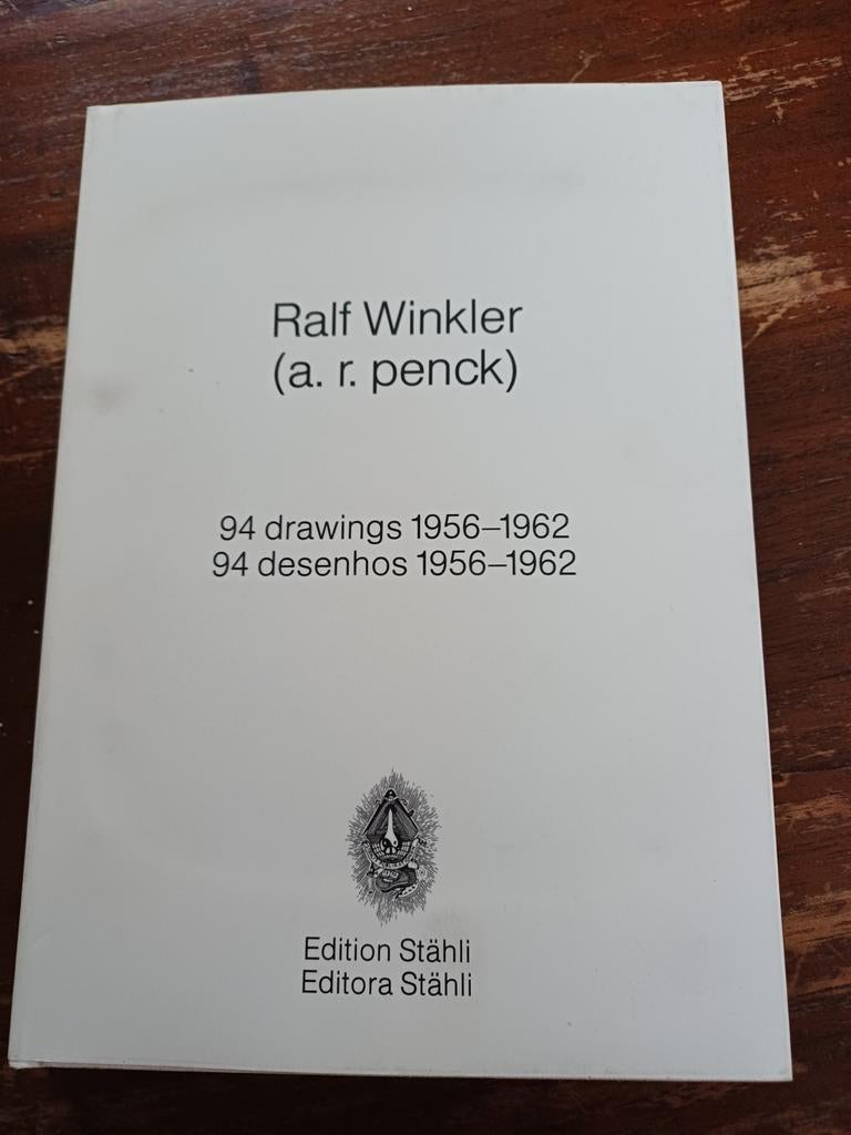 Ralf Winkler (a. r. penck) - 94 Drawings, Ophalen of Verzenden, Gelezen, Overige onderwerpen, Ralf Winkler