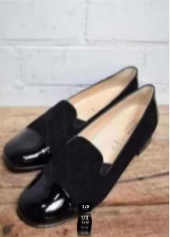 Hassia - Prachtige suedeleren loafers maat 35 - Nieuw €150, Hassia, Nieuw, X, Ballerina's