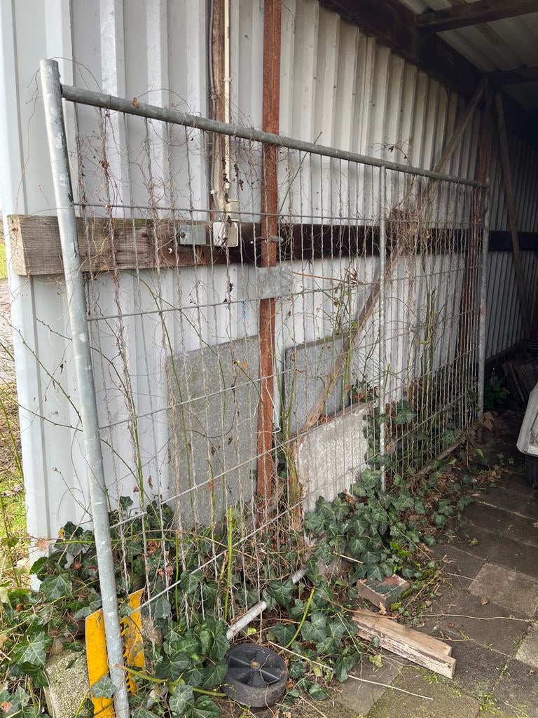 Bouwhek 2m x 3.5m gegalvaniseerd, Ophalen