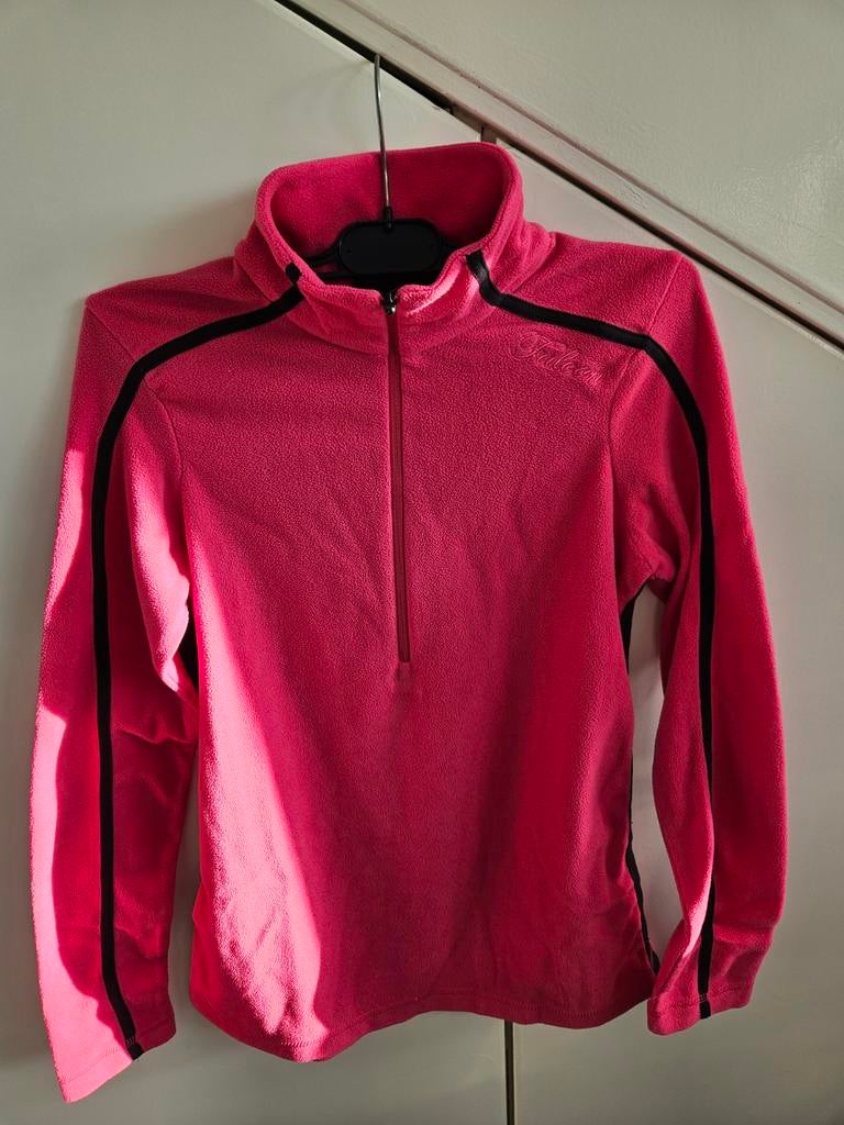 Roze Falcon fleece trui mt 164, Meisje, Falcon, Trui of Vest, Ophalen of Verzenden