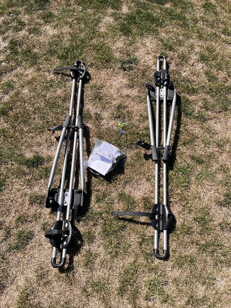 2x Thule FreeRide 532 fietsendrager dak, Auto diversen, Fietsendragers, Ophalen, 2 fietsen, Zo goed als nieuw, Dakdrager