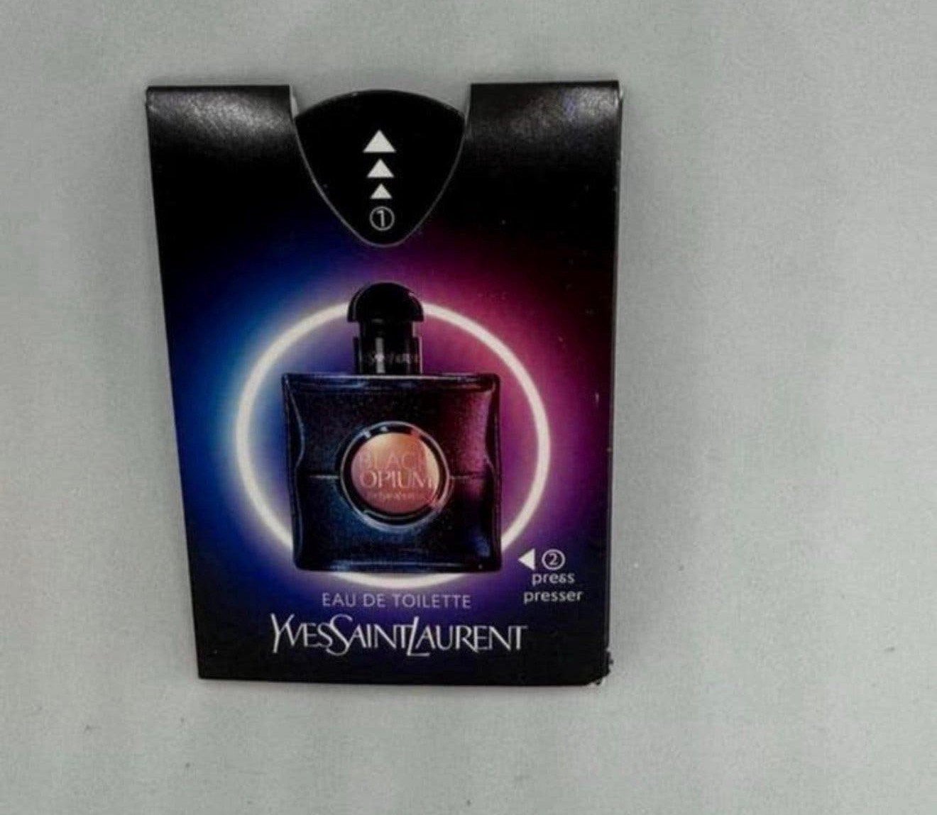 Parfum puffer Black Opium Eau de Toilette YSl, Verzenden, Nieuw, Proef of Tester, Gevuld