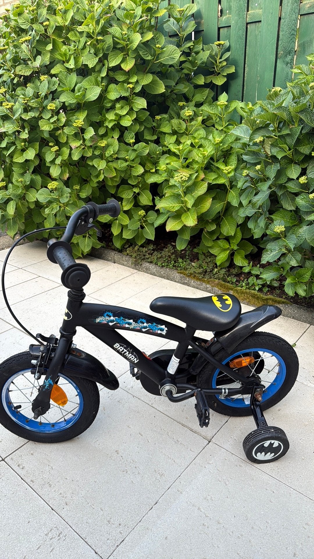 Kinderfiets met zijwieltjes, Fietsen en Brommers, Fietsen | Kinderfietsjes, Ophalen, Zo goed als nieuw, Minder dan 16 inch, Zijwieltjes