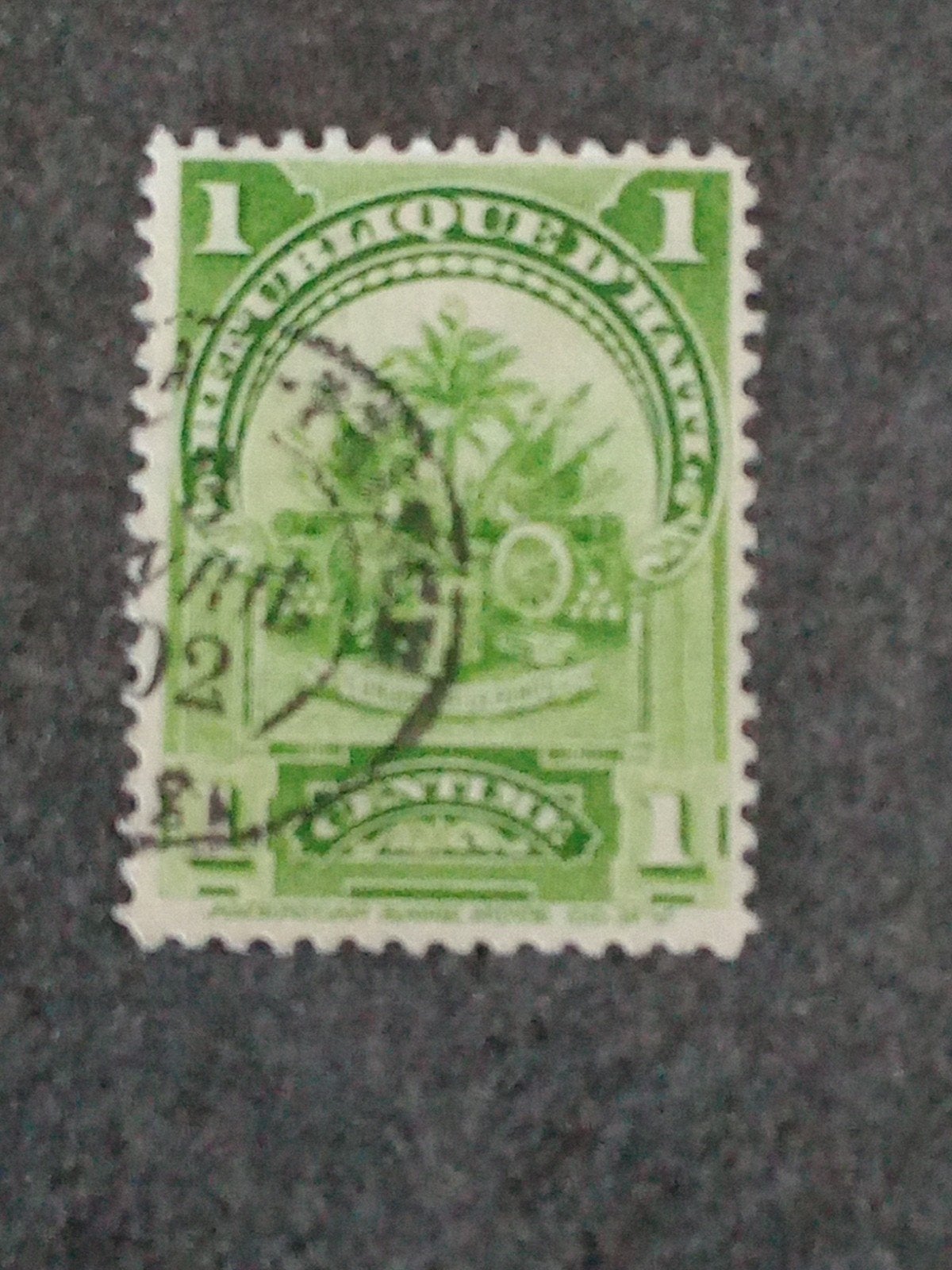 Haïti 23, Verzenden, Gestempeld, Midden-Amerika