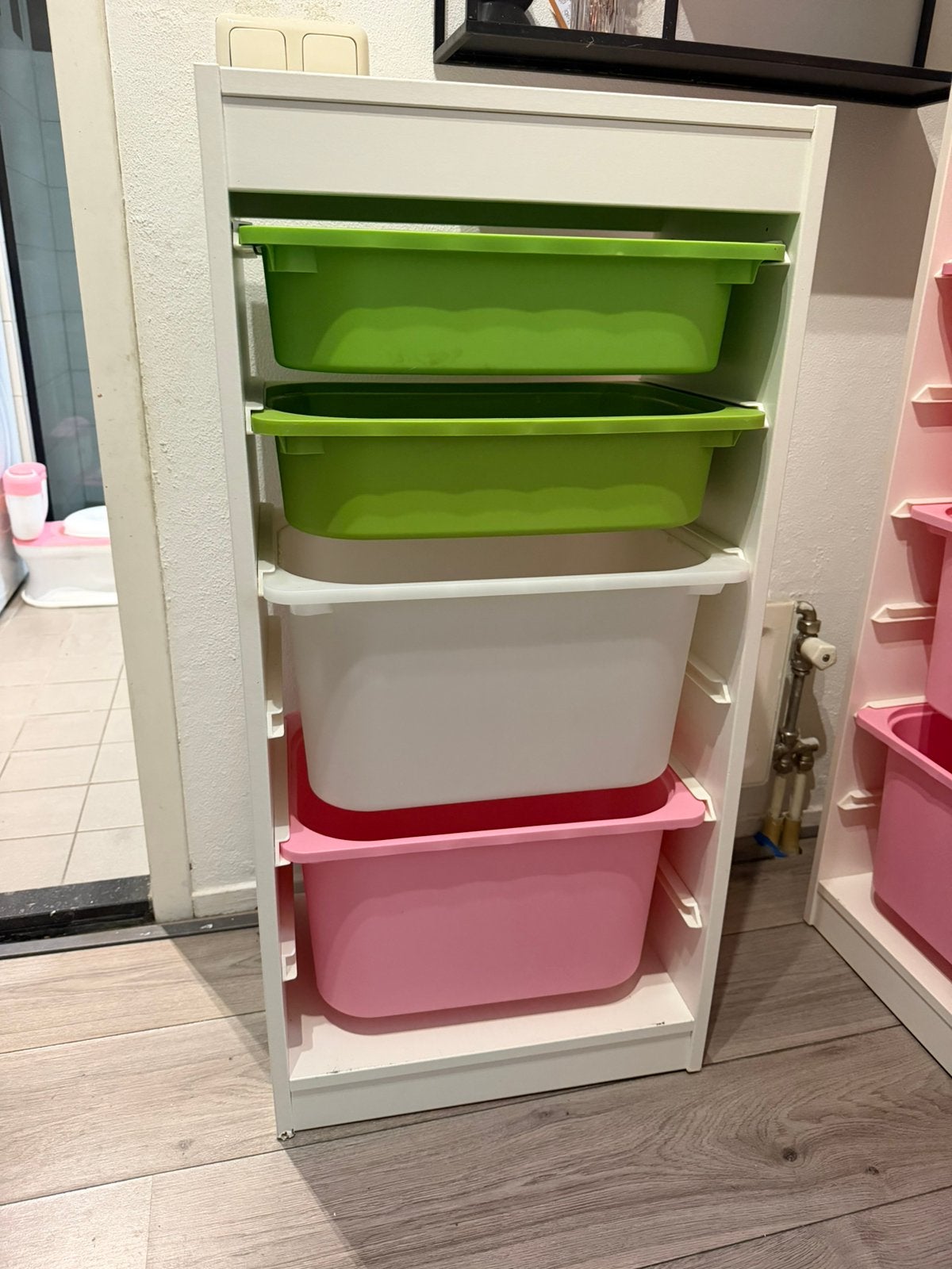 Trofast kast, Ophalen, Gebruikt, 5 laden of meer, 50 tot 100 cm