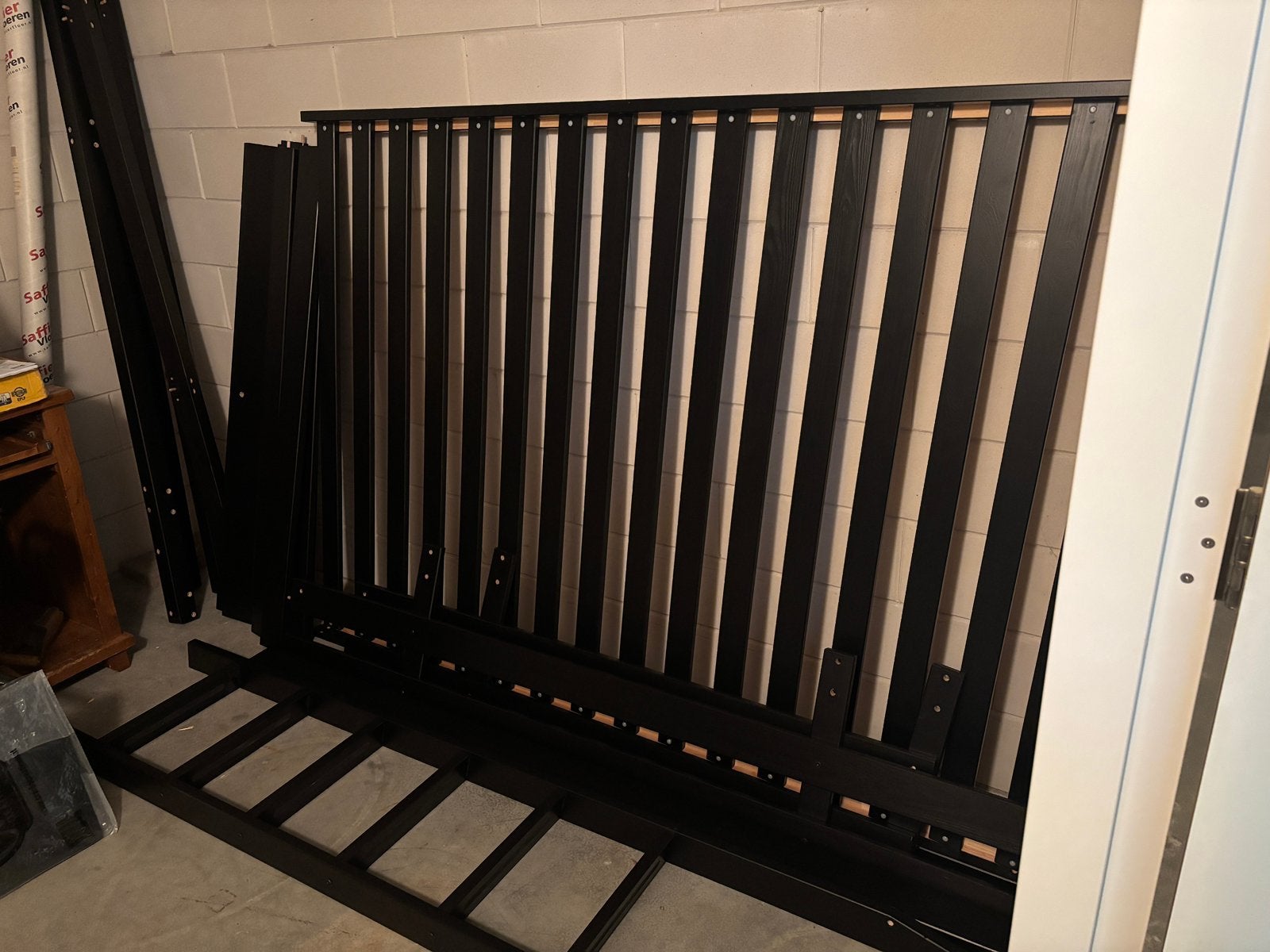 Hoogslaper IKEA 140x200, Huis en Inrichting, Slaapkamer | Stapelbedden en Hoogslapers, Ophalen, Hoogslaper, Tweepersoons, 140 cm